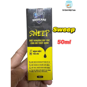 Sweep Diệt Khuẩn Cấp Tốc Cho Bể Cá Cảnh Hodicare Chai 50ml