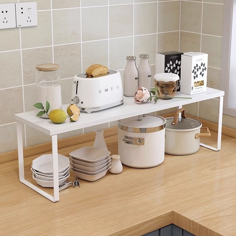 New Product#Storage Rack Desktop Elevated Rack Kitchen New Small ...