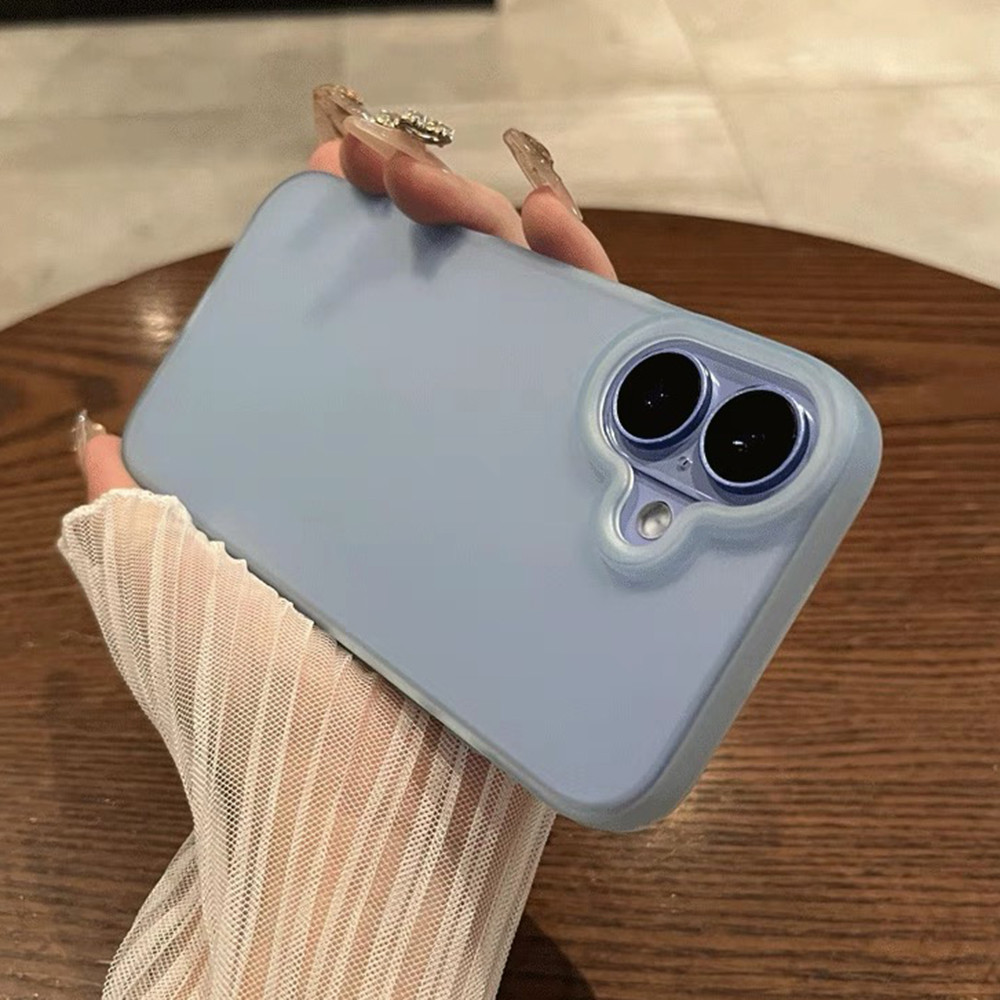 Ốp Điện Thoại Sương Mù Sương Mù Cho iPhone 17ProMax 16Plus 15 14 13 12 11 Bảo Vệ Toàn Diện Chống Sốc Bảo Vệ Vỏ Mềm
