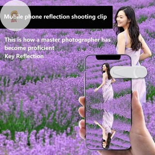 Twe Điện Thoại Di Động Camera Gương Phản Quang HD Ống Kính Selfie Phản Quang Gương Shoog Đa Năng Điện Thoại Phản Quang Kẹp Phía Sau Ống Kính Ngoài Trời VN