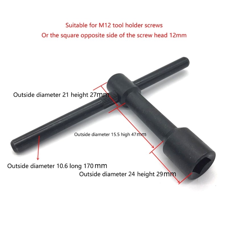 Mon 8mm 10mm 12mm Máy tiện Khung giường Vít Cờ lê Công cụ cờ lê cho máy khắc