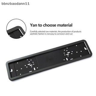 [Bbnzdd] Khung biển số ô tô bằng sợi Carbon bằng thép không gỉ mới Xe đa năng Vương quốc Anh EU Euro Châu Âu Biển số Giá đỡ khung Phụ kiện BVAH