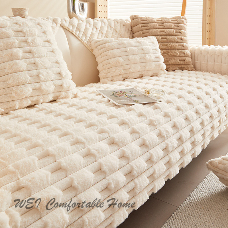Mùa đông phong cách mới đệm sofa sang trọng Đệm ghế chống trượt dày hiện đại đơn giản bán buôn vải phủ sofa