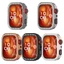 GODD Ốp lưng Smartwatch PC Vỏ chống sốc Khung cản bảo vệ toàn diện cho đồng hồ Fit 4