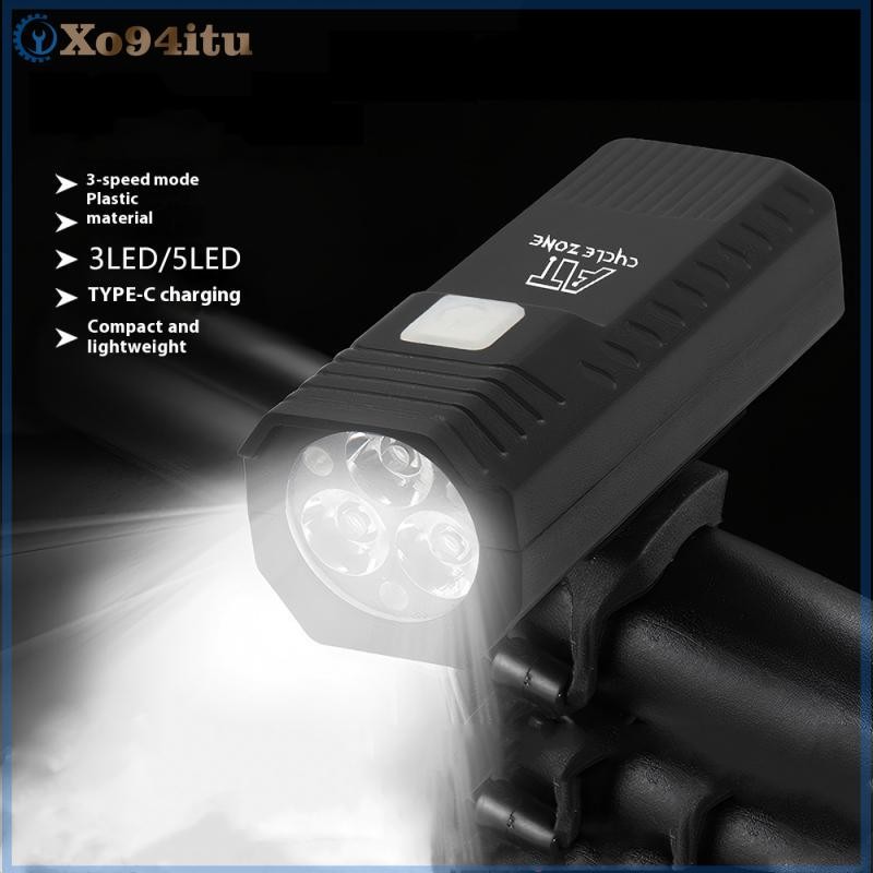 XOITU Đèn Trước Type-C Sạc Đèn Pha Xe Đạp Đường Bộ Đèn Pha Trước Cho Đi Đêm Đi Xe Đạp An Toàn VN