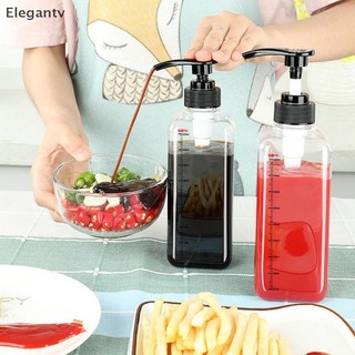 Máy phân phối chất lỏng EGN 500ML / 1000ML có quy mô Bình nhỏ giọt xi-rô cà phê có vòi phun thủy lực Nhà bếp Hộp đựng mật ong N