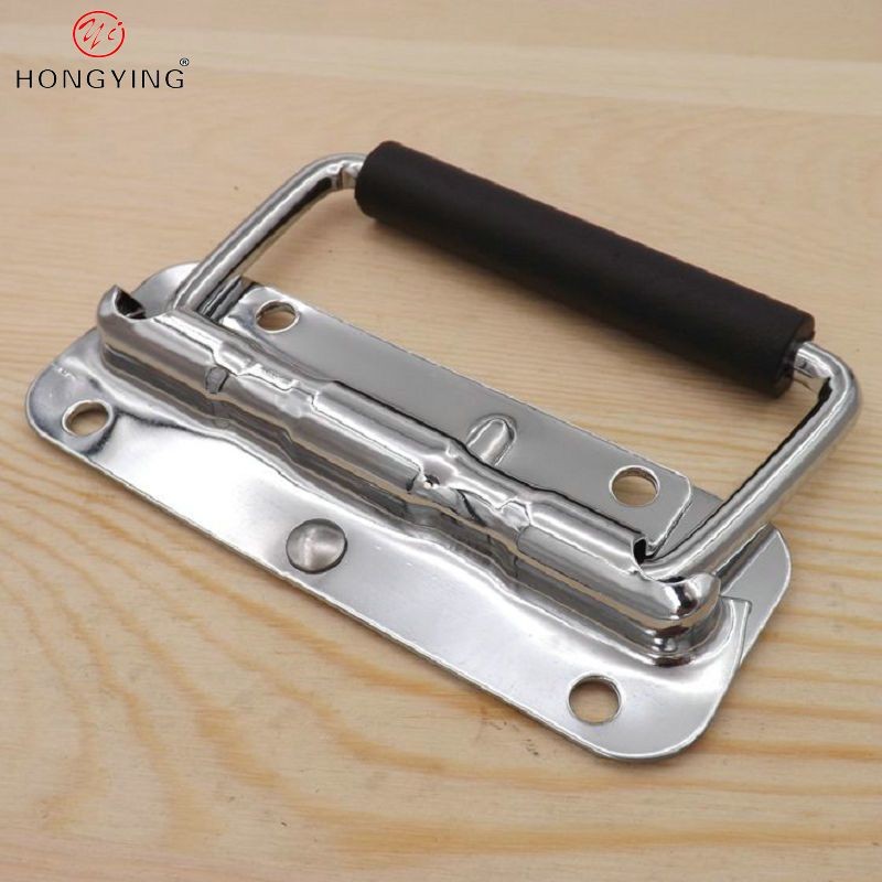 Dày 304 Thiết Bị Thép Không Gỉ Hộp Tay Cầm Hộp Dụng Cụ Hoạt Động Tay Cầm Lò Xo Gấp Tay Cầm