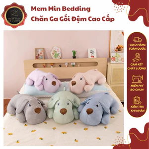 Gối Thú Bông Mềm Mại, Mát Lạnh, Thoáng Khí Và Đặc Biệt Là Đáng Yêu Hết Nấc - MemMinbedding Luxury
