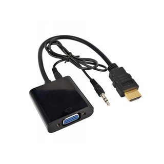 Cáp Chuyển Đổi HDMI Sang VGA – Adapter Kết Nối Máy Tính, Tivi, Máy Chiếu Dễ Dàng