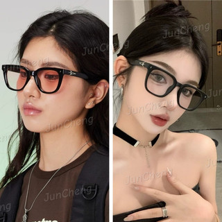 Kính râm gọng vuông thời trang Hàn Quốc Khung nhẹ Kính mắt chống bức xạ dành cho nữ Bảo vệ tia cực tím