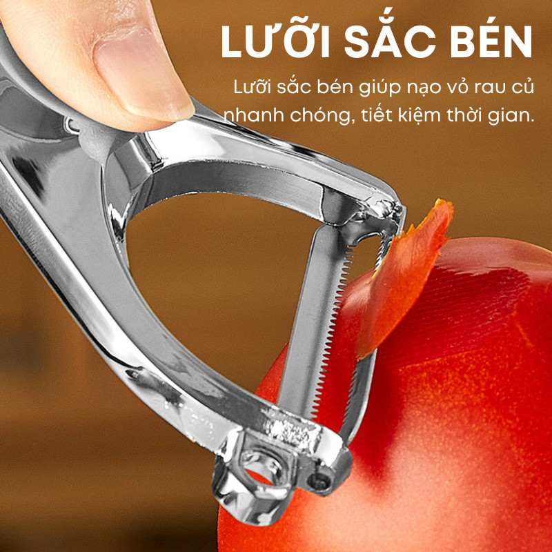 Nạo Củ Quả KOOBEE Hợp Kim Kẽm Cao Cấp – Sắc Bén, Siêu Bền – Gọt Mắt Khoai Tây Tiện Lợi | 314