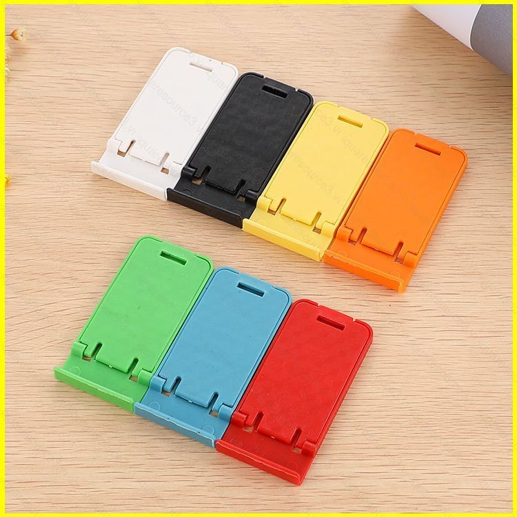 SQ3 1 Chiếc Thời Trang Đa Tốc Độ Mở Đôi Nhựa Gấp Giá Đỡ Điện Thoại Di Động Màu Ngẫu Nhiên Máy Tính Bảng Đứng