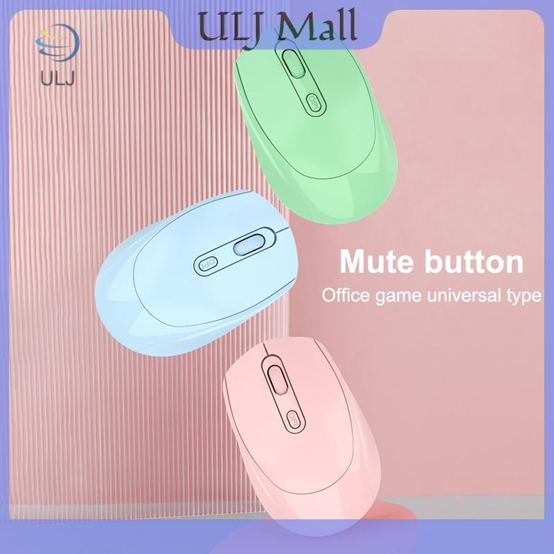 Chuột Laptop ULJ Chuột Không Dây Đa Năng Sạc Chế Độ Kép Im Lặng Nam, Nữ Chuột Văn Phòng Miniputer Phụ Kiện.