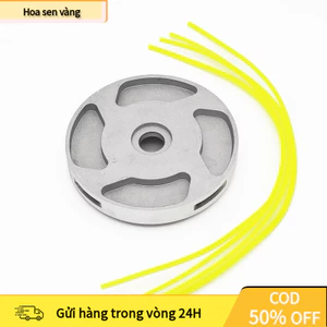 【24H】 Đầu cắt cỏ xoáy hợp kim nhôm chắc chắn, dùng dây cước cắt sạch cỏ hiệu quả, độ bền cao, chống gỉ sét