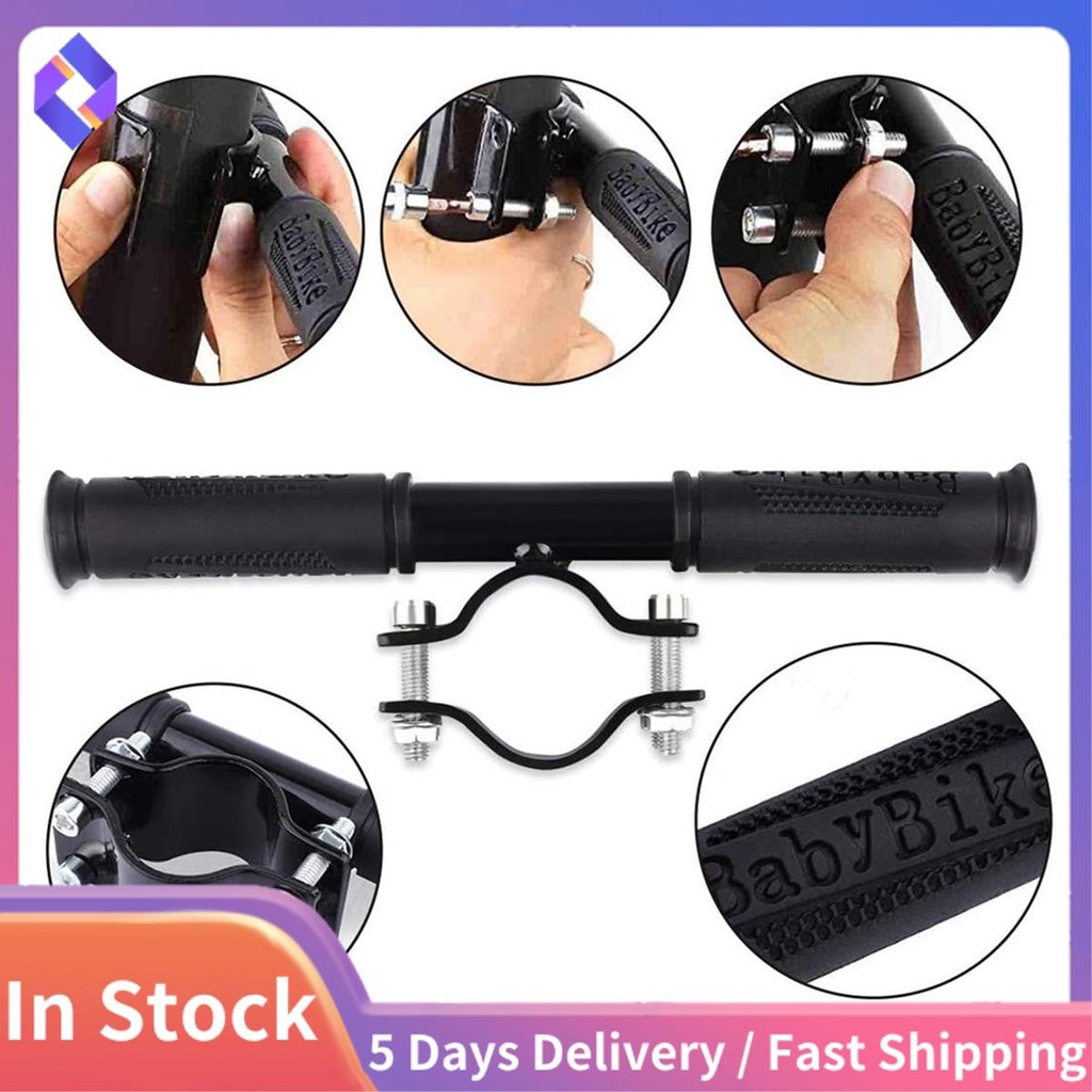 Tay cầm xe tay vịn an toàn cho xe tay ga di động Silicon chống trượt Thích hợp cho M365 Nineb Giá đỡ có thể điều chỉnh màu đen
