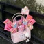 Giỏ quà Bánh Kẹo & Móc khoá Gấu siêu xinh - Quà tặng các dịp lễ, tặng người yêu, Valentine… (Kèm thiệp & Que kẹp thiệp)