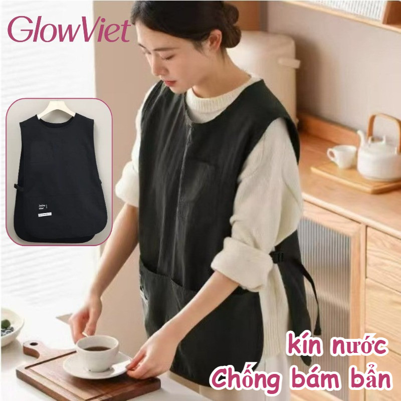 Tạp Dề Vest Nhà Bếp Chống Thấm Nước & Bám Bẩn - Unisex, Bền, Đẹp, Thoáng Khí, Chống Dầu, Mồ Hôi