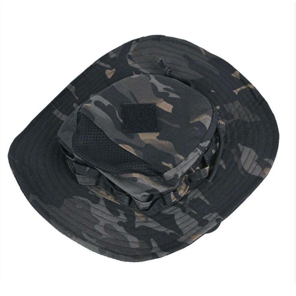 Mũ tai bèo chiến thuật mùa hè COMMAN có lỗ thông hơi_Boonie Tactical
