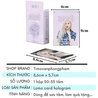Card Kpop Nhóm Nhạc Nữ Fandmade Lomo Hologram Bo Góc Hộp 50-55 Tấm Tổng Hợp Timo QT37-109