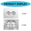 POP 220-265V Ổ cắm mặt đất đôi EU Dễ sử dụng tăng cường an toàn cho thiết bị của bạn