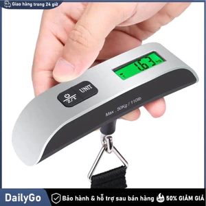 Cân Hành Lý Điện Tử 50Kg – Cân Treo Mini Cầm Tay Tiện Lợi Cho Du Lịch & Vận Chuyển