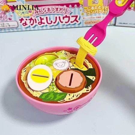 Đồ chơi cho ăn thực phẩm MINLIA, Đồ chơi cho ăn Ramen giáo dục sớm, Đồ chơi cho bé trai bé gái Mô phỏng để bàn Trang trí đồ chơi nhà bếp Đồ chơi nhà chơi Đồ chơi trẻ em