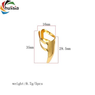 chulisia Bộ 5 Đàn Guitar Ngón Tay Chọn Plectrums Bộ Móng Tay Chọn Trượt Không Gỉ