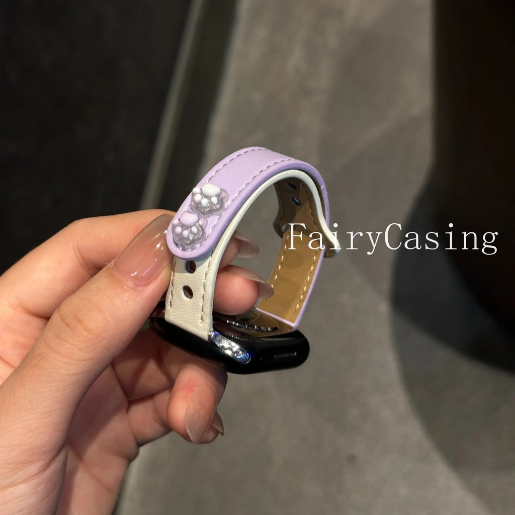 Cat 's Paw Slim Dây Da Cho Huawei Watch Fit 3 2 Fit 4 11 Pro 10 9 8 Band Vòng Tay Thay Thế Huawei Fit 4Pro Phụ Kiện