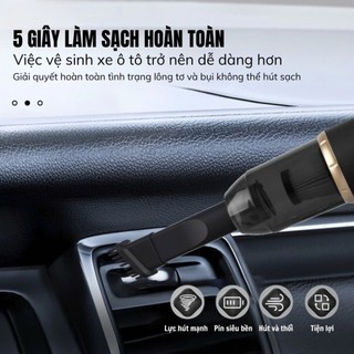 4 Kèm Type Mạnh Tay Không Cầm Chống Hút 8000Pa Sạc Nhà Năng Siêu Bụi Xe Cho Máy Đa chống cháy nổ Thổi Hơi đa dạng màu