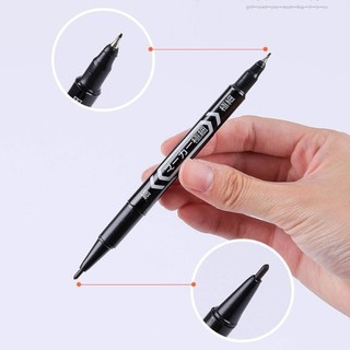Hộp 10 Cây Bút Lông Dầu Kim 2 Đầu ZEBIFA MO120