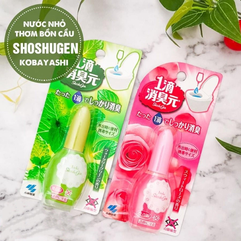 Nước Nhỏ Thơm Bồn Cầu Iteki Shoshugen Kobayashi 20ml Nhật Bản