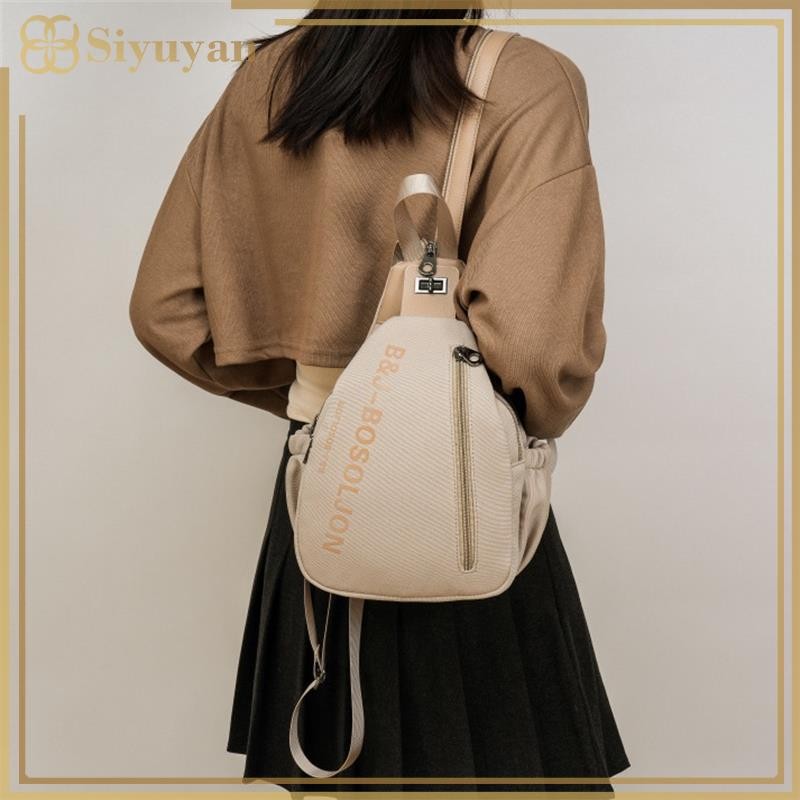 Siyuyan Thường Ngày Nữ Đeo Ngang Ngực Túi Thời Trang Unisex Du Lịch Ba Lô Nhiều Túi Nữ Đeo Vai Nữ Sử Dụng Hàng Ngày Fanny Pack VN