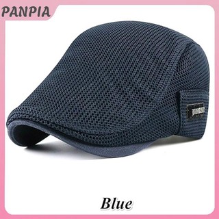 PNPIA-Cabbie Lưới thoáng khí phẳng Newsboy Beret Ivy