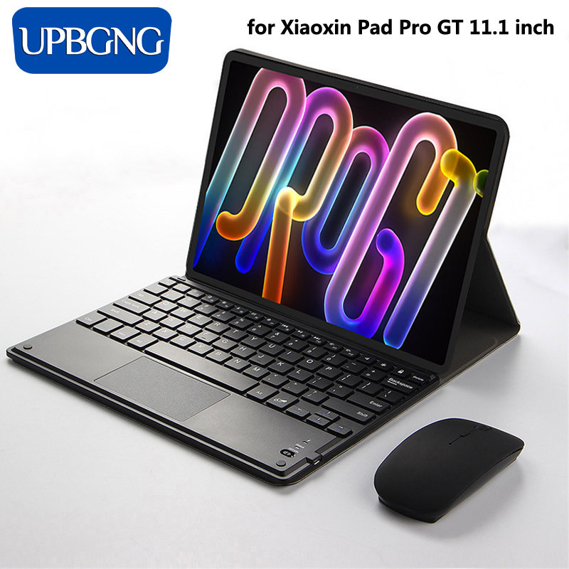 Vỏ Bàn Phím Cảm Ứng Cho Xiaoxin Pad Pro GT 11.1 inch Bàn Phím Bluetooth Không Dây Chuột Bao Cho Lenovo Pad Pro GT Phụ Kiện