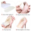 COZII 1 Cặp Miếng Dán Gót Giày Giảm Đau Chống Va Chạm 2 Trong 1