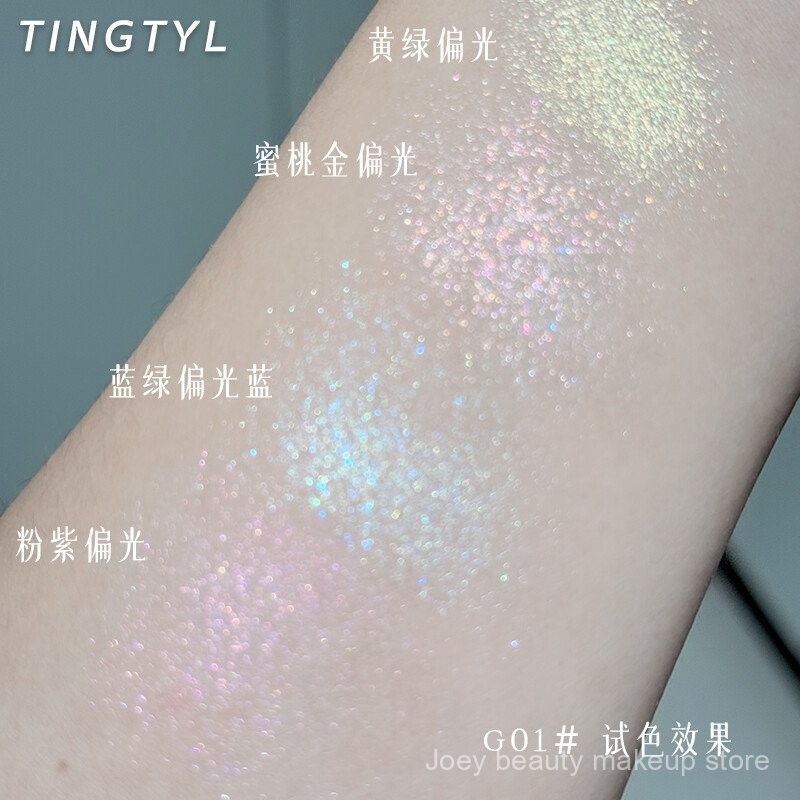 Bảng phấn mắt bốn màu ngọc trai phân cực màu KTGU TINGTYL