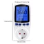 Máy đo công suất màn hình LCD kỹ thuật số GODD Wattmeter 220V Đèn nền Tiêu thụ điện