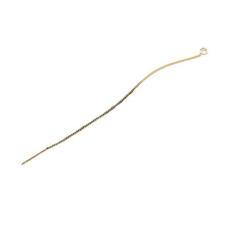 Đồng Clad màu vàng bảo quản pin bông tai có dây treo DIY handmade trang sức phụ kiện