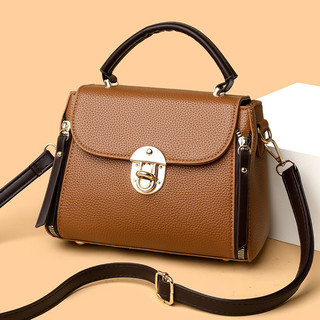 Túi xách nữ đeo vai thời trang Retro thanh lịch, thiết kế được yêu thích, phù hợp đi học cho thanh thiếu niên và bé gái