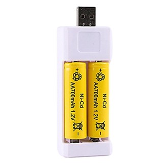 Bộ sạc pin AA có đèn báo LED 1,2V có thể sạc lại cho AAA Li-Ion và Ni-MH enmdavn