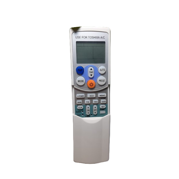 tay điều khiển remote từ xa điều hòa Toshiba -1-kèm pin-tay đầu bấm điều hòa Toshiba -1