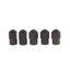 NOTE1 1 / 5 Cái Chuck Nut, Bạc Đen Hợp Kim Kẽm Mini Khoan Chuck, Dụng Cụ Xoay M8 × 0.75mm Dụng Cụ Khoan Điện Phụ Kiện Máy Xay Điện