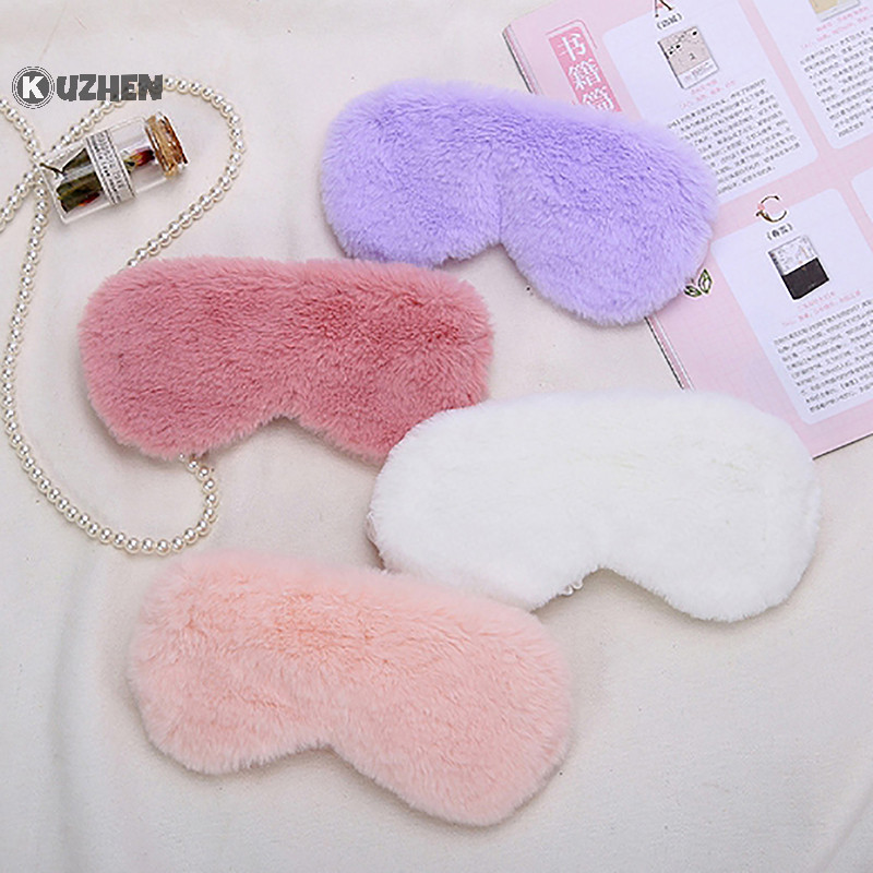 Kuzhen 1 Cái Mặt nạ mắt ngủ sang trọng Aldults Ngủ tốt hơn Chống ánh sáng che mắt ban đêm Miếng dán mắt lụa mềm mại và thân thiện với da Chăm sóc sức khỏe HOT
