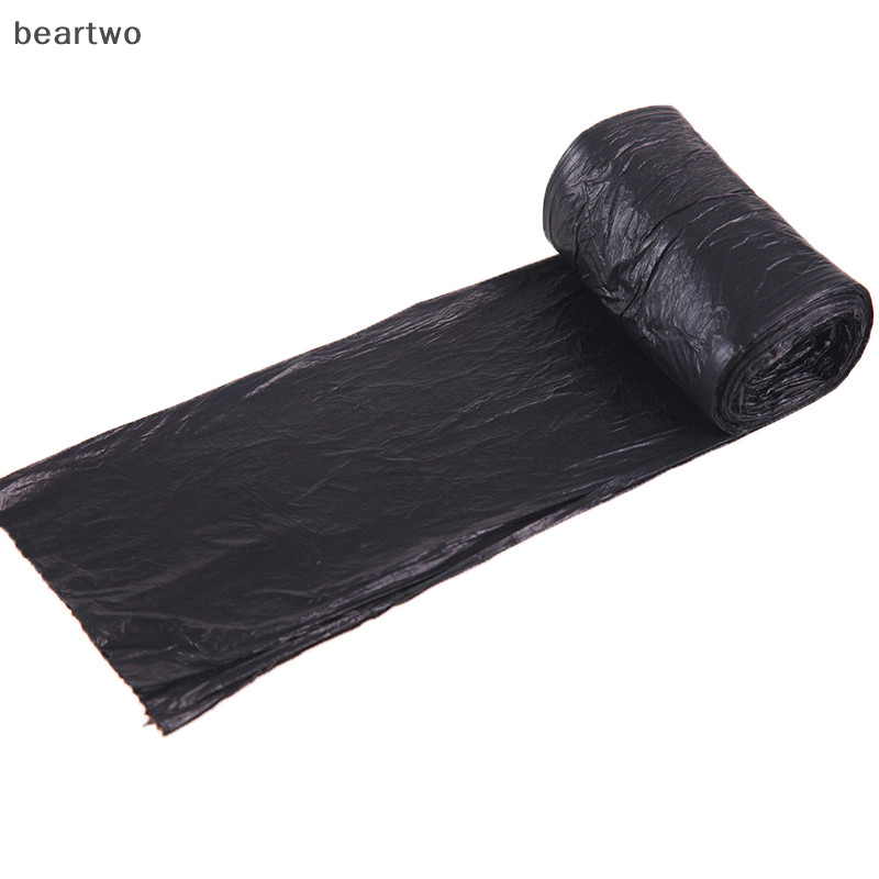 < Beartwo > 1 Cuộn 50 * 60cm Túi Đựng Rác Đơn Màu Dày Môi Trường Tiện Lợi Túi Đựng Rác Nhựa Dùng Một Lần Túi Nhựa Đen Rác Đẹp