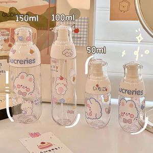 Gcdhome Đẩy Chai Di Động Lotion Du Lịch Rỗng Chai Trang Điểm Rửa Mặt Tẩy Trang Volue Cao HOT