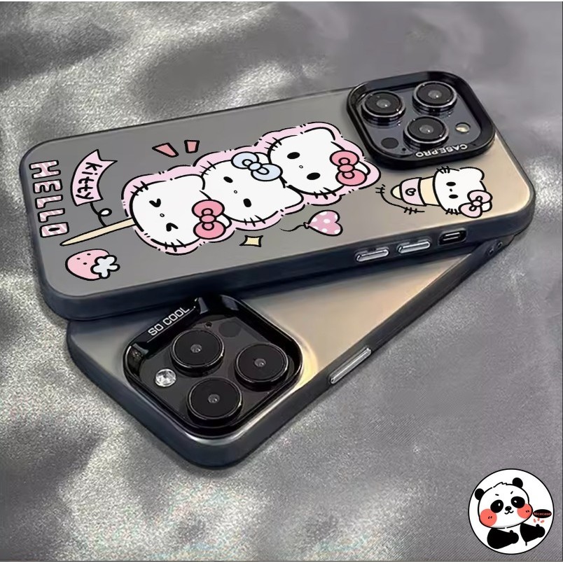 Vỏ Mèo KT Cho OPPO Find X7 X6 X5 A17 A17K A16K A16E A95 A83 A71 A39 A37 F11 Pro F1S F7 F5 A36 A76 A96 Neo 9 A12 A7 A5S Vỏ Điện Thoại Cứng Hoạt Hình Dễ Thương Hello Kitty Girl