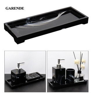 Garande Vanity Khay, Khay Trang Trí Mỹ Phẩm Tổ Chức Bồn Tắm Mặt Bàn Tủ Quần Áo Khay Bảo Quản Để Sắp Xếp Nước Hoa Trang Sức Nhà Vệ Sinh