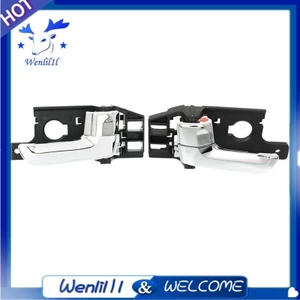 Tay nắm cửa bên trong bên hành khách phía trước hoặc phía sau 2005-2010 cho Kia Sportage 82620-1F000 RH Đen + Chrome