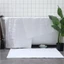 Thảm tắm DARON, Khăn trải sàn Cotton 3D, Khăn tắm chống phai màu 50 * 80cm Thảm tắm dày phòng khách
