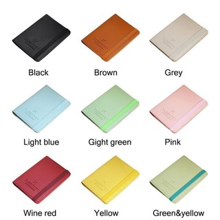 Vỏ hộ chiếu JKDESIGN, Vỏ bảo vệ giấy chứng nhận PU nhiều màu, Bảo vệ đa chức năng sáng tạo Kẹp vé chống nước Unisex